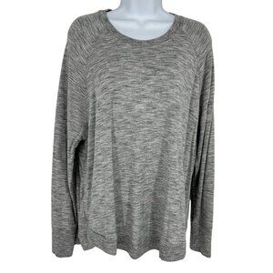 Athleta Women's Mindset Relaxed Fit Long Sleeve Sweatshirt Workout Size 1X